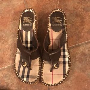 Burberry wedges